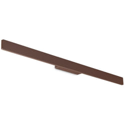 Ideal Lux - Applique Da Parete Contemporaneo Linea Alluminio Coffee Led 20W 3000K Ip54