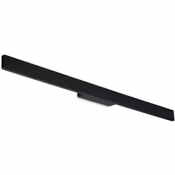 Collezione Linea UNA LINEA LUMINOSA Applique da parete Contemporaneo Linea Alluminio Nero Led Integrato 20W 3000K IP54 A++ h. ...