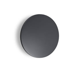 Applique Da Parete Contemporanea Punto Alluminio Nero Led 12W 3000K Ip54