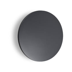 Applique Da Parete Contemporanea Punto Alluminio Nero Led 16W 3000K Ip54