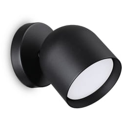 Ideal Lux - Applique Da Parete Contemporaneo Dodo Metallo Nero 1 Luce Gx53 15W 3000K Ip20