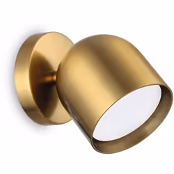 Collezione Dodo DESIGN MINIMAL E CONTEMPORANEO Applique da parete Contemporaneo Dodo Metallo Ottone 1 Luce GX53 15W 3000K IP2 ...