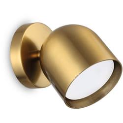 Ideal Lux - Applique Da Parete Contemporaneo Dodo Metallo Ottone 1 Luce Gx53 15W 3000K Ip20