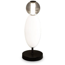 Ideal Lux - Lampada Da Tavolo Contemporanea Lumiere Metallo Nero Led 18W 3000K Ip20