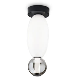 Ideal Lux - Plafoniera Contemporanea Lumiere Metallo Nero Led Integrato 18W 3000K Ip20