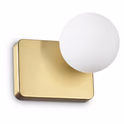 Collezione Penta UN TOCCO DI ELEGANZA Applique da parete Contemporanea Penta Metallo Oro 1 Luce G9 4W 3000K IP20 A++ h.16 D.  ...