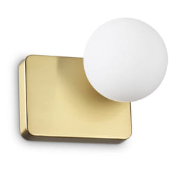 Ideal Lux - Applique Da Parete Contemporanea Penta Metallo Oro 1 Luce G9 4W 3000K Ip20