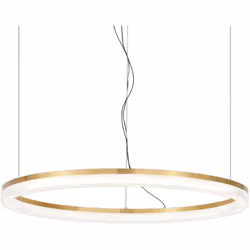 Collezione Crown LUCE CHE INCANTA Lampadario a sospensione Contemporaneo Crown Metallo Ottone Led Integrato 42W 3000K IP20 A+ ...