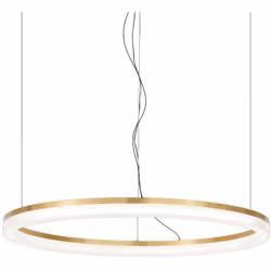 Collezione Crown LUCE CHE INCANTA Lampadario a sospensione Contemporaneo Crown Metallo Ottone Led Integrato 30W 3000K IP20 A+ ...