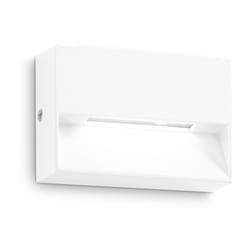 Ideal Lux - Applique Da Parete Contemporanea Dedra Alluminio Bianco Led 1,5W 3000K Ip65