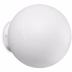Collezione Carta EFFETTI LUNA PIENA Applique da parete Contemporaneo Carta Metallo Bianco 1 Luce E27 25W IP20 A++ D.20 L. P.2 ...