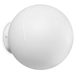 Ideal Lux - Applique Da Parete Contemporaneo Carta Metallo Bianco 1 Luce E27 25W Ip20