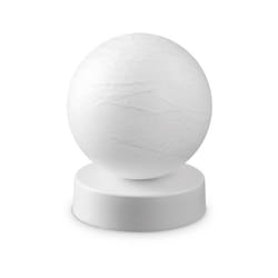 Ideal Lux - Lumetto Contemporaneo Carta Metallo Bianco 1 Luce G9 15W 3000K Ip20