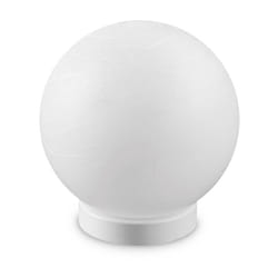 Ideal Lux - Lumetto Contemporaneo Carta Metallo Bianco 1 Luce E27 25W Ip20