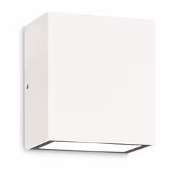 Collezione Argo IL DESIGN SENZA TEMPO Applique da parete Contemporaneo Argo Alluminio Bianco Led Integrato 6W 3000K IP65 A++ ...