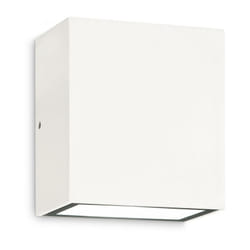 Ideal Lux - Applique Da Parete Contemporanea Argo Alluminio Bianco Led 6W 3000K Ip65