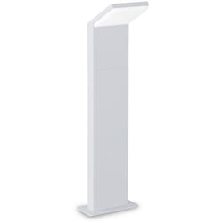 Ideal Lux - Piantana Da Terra Contemporaneo Style Alluminio Bianco Led 9W 3000K Ip54