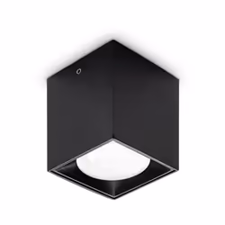 Collezione Dot DESIGN MINIMAL E CONTEMPORANEO Plafoniera Contemporanea Dot Alluminio Nero Led Integrato 4W 3000K IP20 A++ h.5 ...