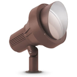 Lampada Da Terra Terra Alluminio Coffee 1 Luce E27 42W Ip65