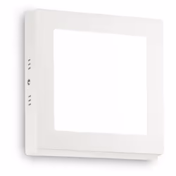 Collezione Universal PER ILLUMINARE OGNI SPAZIO Plafoniera Contemporanea Universal Acciaio Bianco Led Integrato 13,5W 4000K I ...