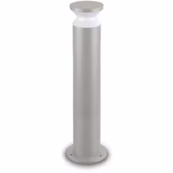 Collezione Torre TORRETTE DI LUCE Piantana da terra Contemporaneo Torre Alluminio Grigio 1 Luce E27 15W IP44 A++ h.80 D.18 L. ...