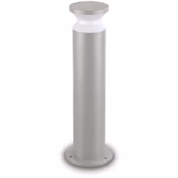 Collezione Torre TORRETTE DI LUCE Piantana da terra Contemporaneo Torre Alluminio Grigio 1 Luce E27 15W IP44 A++ h.60 D.18 L. ...