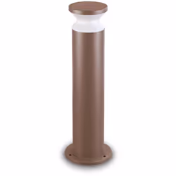 Collezione Torre TORRETTE DI LUCE Piantana da terra Contemporaneo Torre Alluminio coffee 1 Luce E27 15W IP44 A++ h.60 D.18 L. ...
