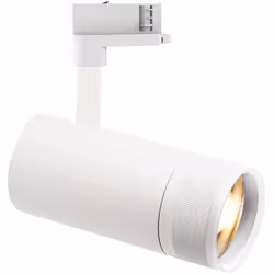 Collezione Eos PROIETTA LA LUCE Illuminazione a Binario Contemporaneo Eos Alluminio Bianco Led Integrato 25W 4000K IP20 A++ h ...