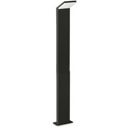 Piantana Da Terra Moderna Style Alluminio Nero Led 9W 3000K Ip54