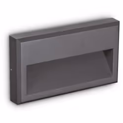 Collezione Febe ARREDA IL TUO OUTDOOR Applique da parete Contemporaneo Febe Alluminio Grigio Led Integrato 6W 4000K IP65 A++ ...