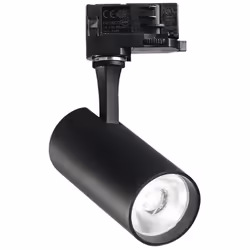 Collezione Fox PROIETTA LA LUCE Illuminazione a Binario Contemporaneo Fox Alluminio Nero Led Integrato 15W 4000K IP20 A++ h.1 ...