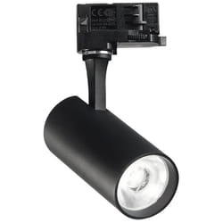 Ideal Lux - Illuminazione a Binario Contemporaneo Fox Alluminio Nero Led 15W 4000K Ip20