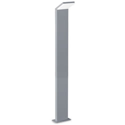 Piantana Da Terra Contemporaneo Style Alluminio Grigio Led 9W 4000K Ip54