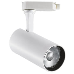 Ideal Lux - Illuminazione a Binario Contemporaneo Fox Alluminio Bianco Led 15W 4000K Ip20