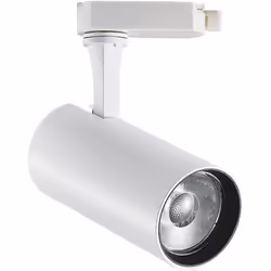 Collezione Fox PROIETTA LA LUCE Illuminazione a Binario Contemporaneo Fox Alluminio Bianco Led Integrato 25W 4000K IP20 A++ h ...