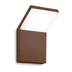 Applique Da Parete Contemporaneo Style Alluminio Coffee Led 9W 3000K Ip54