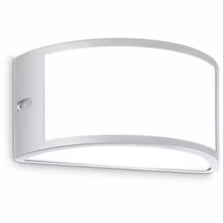 Collezione Rex FUNZIONALI E MODERNI Applique da parete Contemporanea Rex Alluminio Grigio 1 Luce E27 60W IP44 A++ h.12 D. L.2 ...