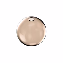 Collezione Rubber PROTEZIONE IN SILICONE Rosone Contemporaneo Rubber Metallo Ambra W A++ h.9,5 D.10 L. . Rosone in metallo ve ...
