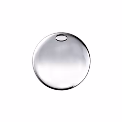 Collezione Rubber PROTEZIONE IN SILICONE Rosone Contemporaneo Rubber Metallo Fumè W A++ h.9,5 D.10 L. . Rosone in metallo ver ...