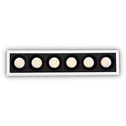 Ideal Lux - Faretto Incasso Contemporaneo Lika Alluminio Bianco Led 19W 3000K Ip20