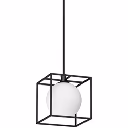 Collezione Lingotto DESIGN GEOMETRICO Lampadario a sospensione Contemporaneo Lingotto Metallo Nero 1 Luce G9 4W 3000K IP20 A+ ...