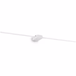 Collezione Theo LA LUCE SOTTILE Applique da parete Contemporaneo Theo Alluminio Bianco Led Integrato 30,5W 3000K IP20 A++ h.4 ...