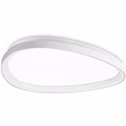 Collezione Gemini UNO SPECCHIO DI LUCE Plafoniera Contemporanea Gemini Metallo Bianco Led Integrato 29W 3000K IP20 A++ h.6,5  ...