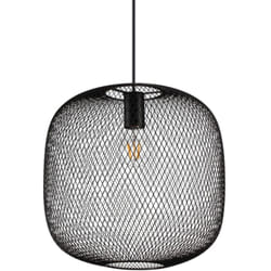 Ideal Lux - Lampadario a Sospensione Contemporaneo Net Metallo Nero 1 Luce E27 42W