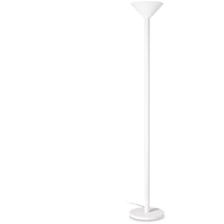 Piantana Da Terra Contemporanea Mix Metallo Bianco 1 Luce E27 42W Ip20