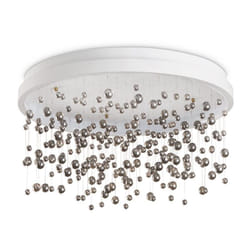 Ideal Lux - Plafoniera Contemporanea Armony Metallo Bianco Led Integrato 55W 3000K Ip20