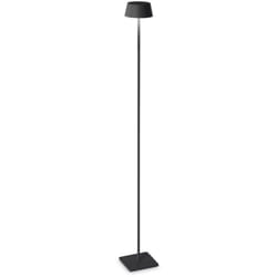 Ideal Lux - Pianrtana Da Terra Contemporanea Pure Metallo Nero Led 1,5W 3000K Ip54