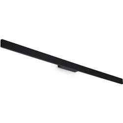 Applique Da Parete Contemporaneo Linea Alluminio Nero Led 23W 3000K Ip54