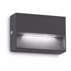 Collezione Dedra ARREDA IL TUO OUTDOOR Applique da parete Contemporaneo Dedra Alluminio Grigio Led Integrato 1,5W 3000K IP65 ...