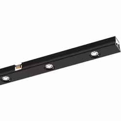 Collezione Stick PROFILO CON ELEMENTI LUMINOSI Illuminazione a Binario Contemporaneo Stick Alluminio Nero Led Integrato 12W 3 ...